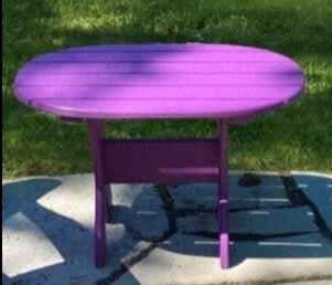 Oval Side Table (Made - to - Order) - Ever Season Furniture