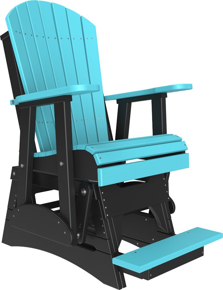 LuxCraft 2' Adirondack Balcony Glider Chair - Ever Season Furniture