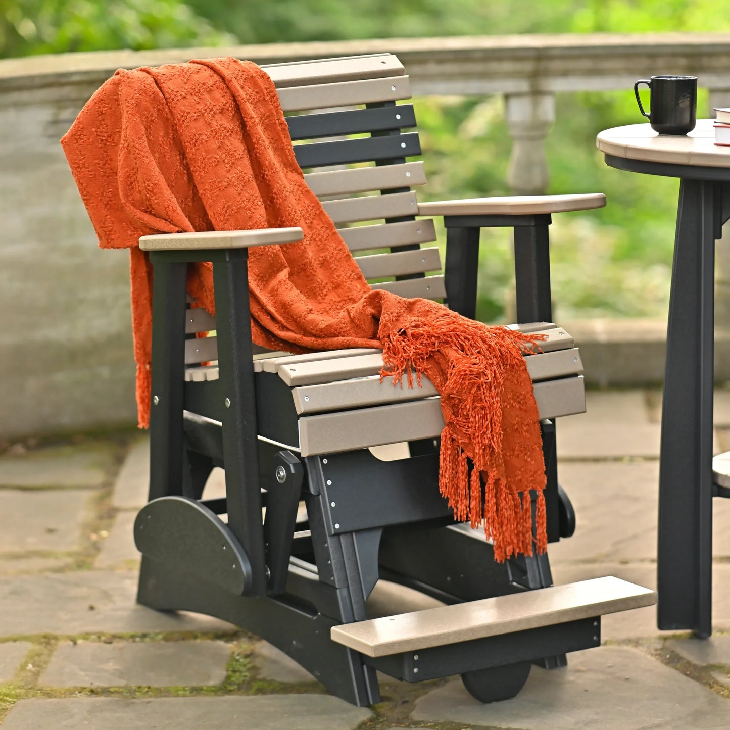 LuxCraft Plain Balcony Glider (2'/4'/5') - Ever Season Furniture