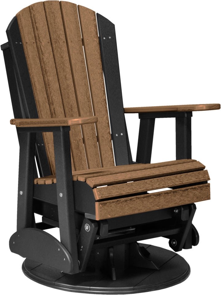 LuxCraft 2' Adirondack Swivel Glider - Ever Season Furniture