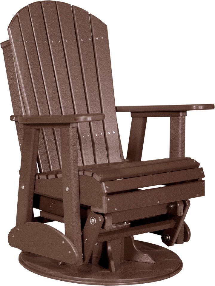 LuxCraft 2' Adirondack Swivel Glider - Ever Season Furniture