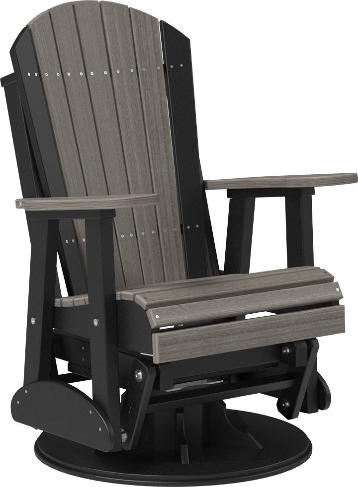 LuxCraft 2' Adirondack Swivel Glider - Ever Season Furniture