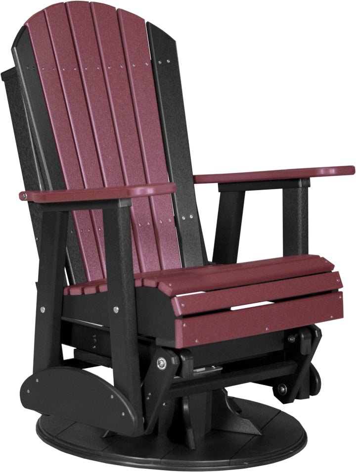 LuxCraft 2' Adirondack Swivel Glider - Ever Season Furniture