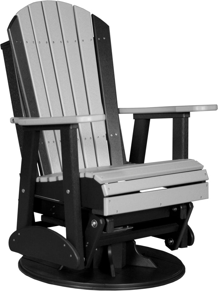 LuxCraft 2' Adirondack Swivel Glider - Ever Season Furniture