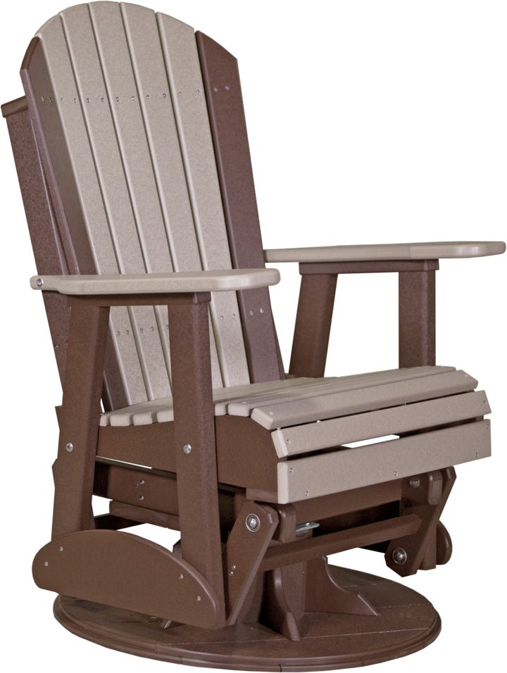 LuxCraft 2' Adirondack Swivel Glider - Ever Season Furniture