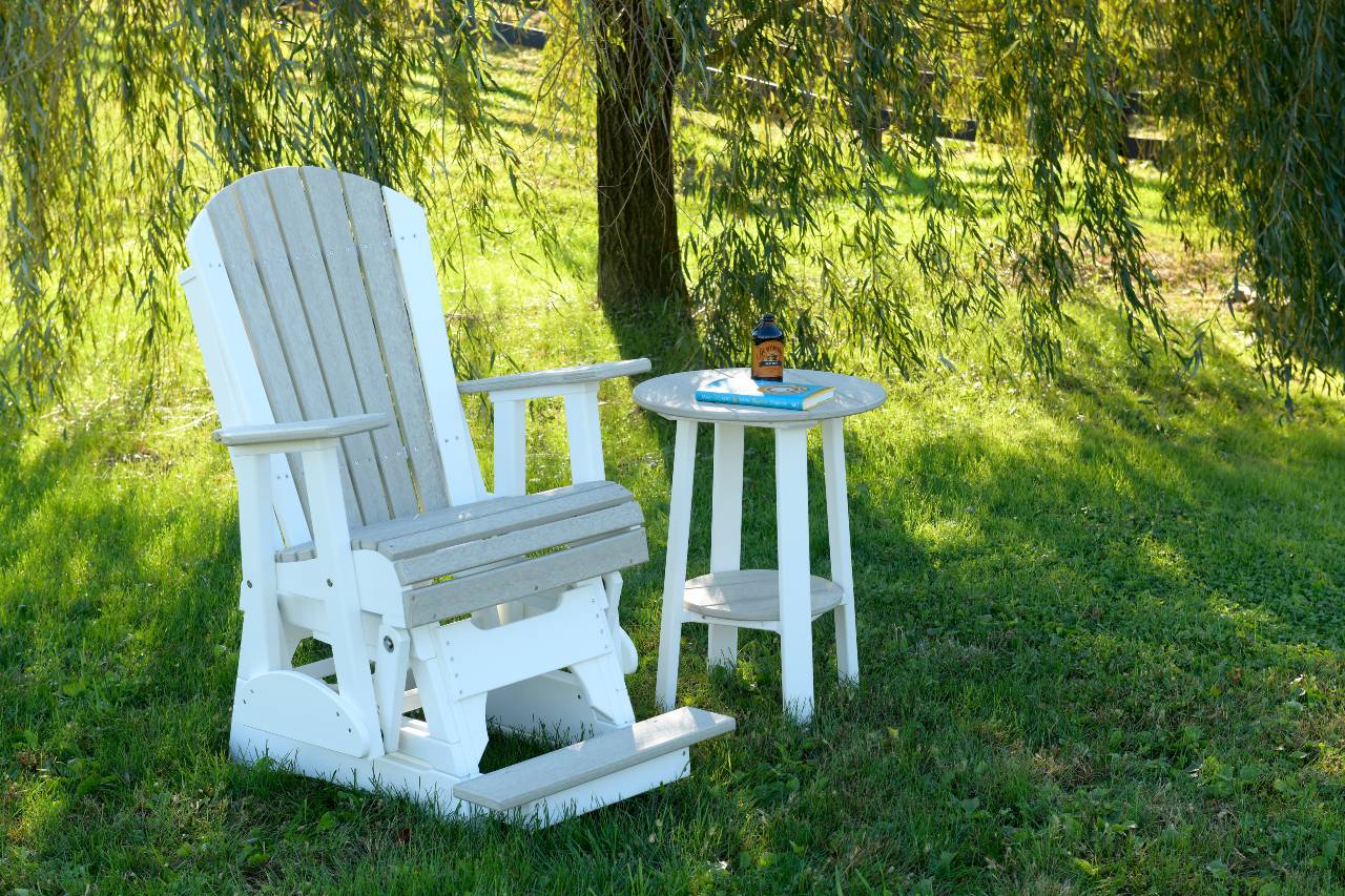 LuxCraft 2' Adirondack Balcony Glider Chair - Ever Season Furniture