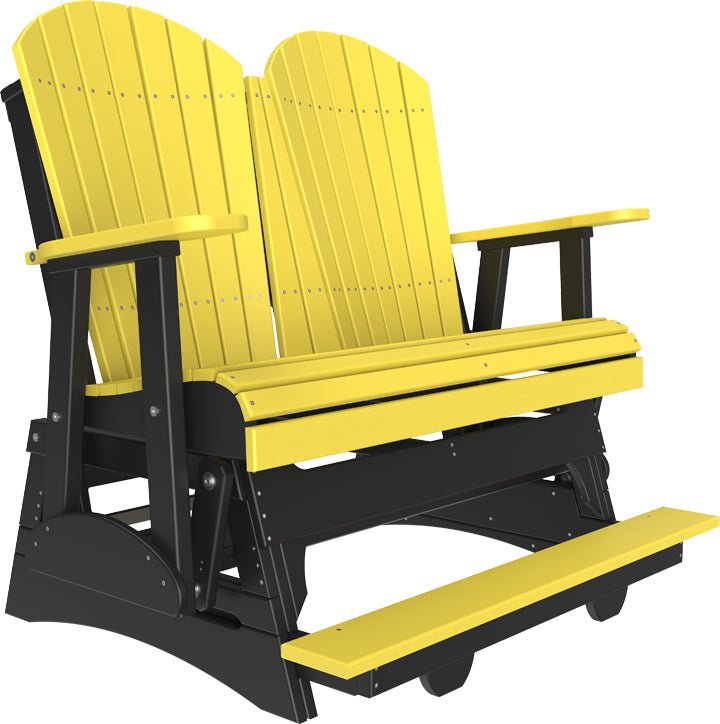 LuxCraft 4' Adirondack Balcony Glider - Ever Season Furniture