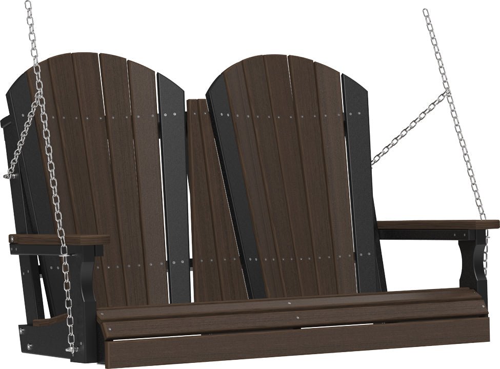 LuxCraft 4' Adirondack Swing - Ever Season Furniture
