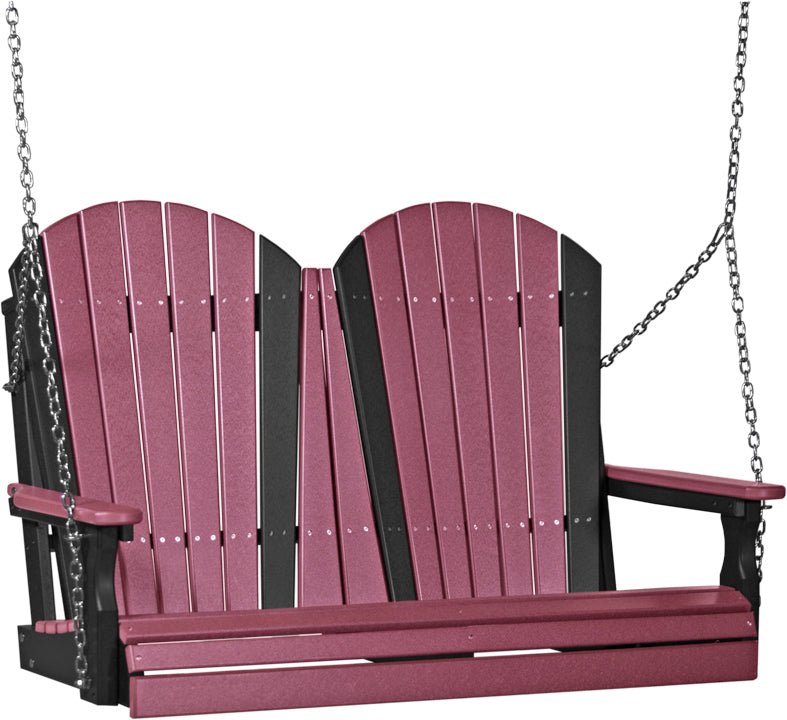 LuxCraft 4' Adirondack Swing - Ever Season Furniture