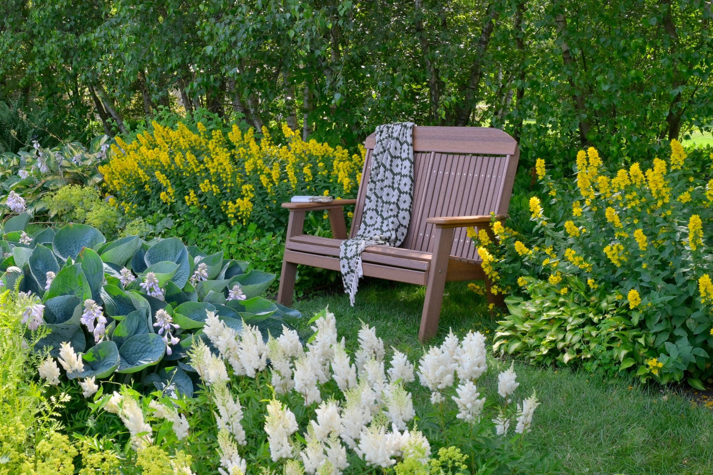 LuxCraft 4' Classic Bench - Ever Season Furniture