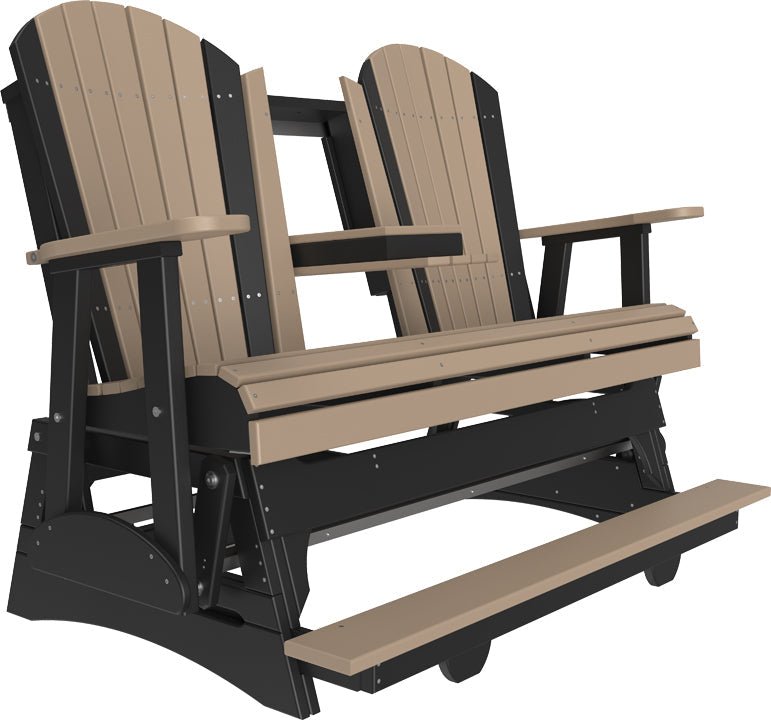 LuxCraft 5' Adirondack Balcony Glider - Ever Season Furniture