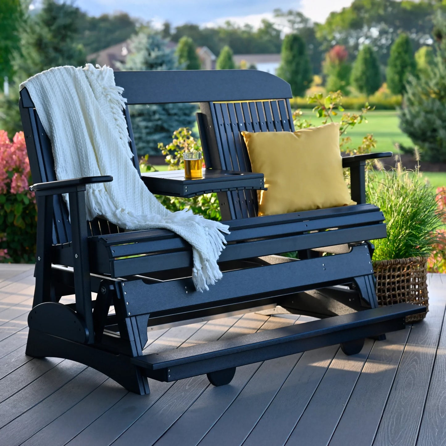 LuxCraft Classic Balcony Glider (2'/4'/5') - Ever Season Furniture