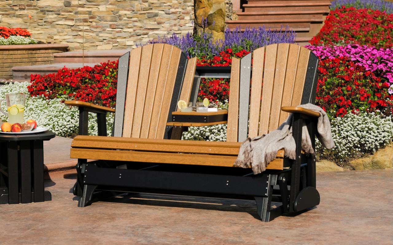 LuxCraft 5' Adirondack Glider - Ever Season Furniture
