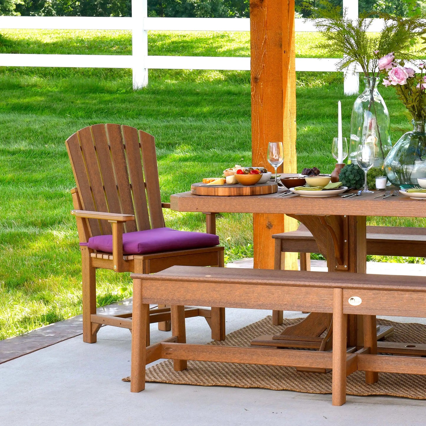 LuxCraft Dining Chair - Adirondack Arm Chair - Ever Season Furniture