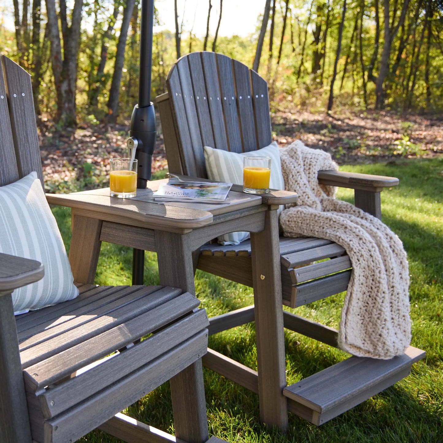 LuxCraft Adirondack Balcony Chair - Ever Season Furniture