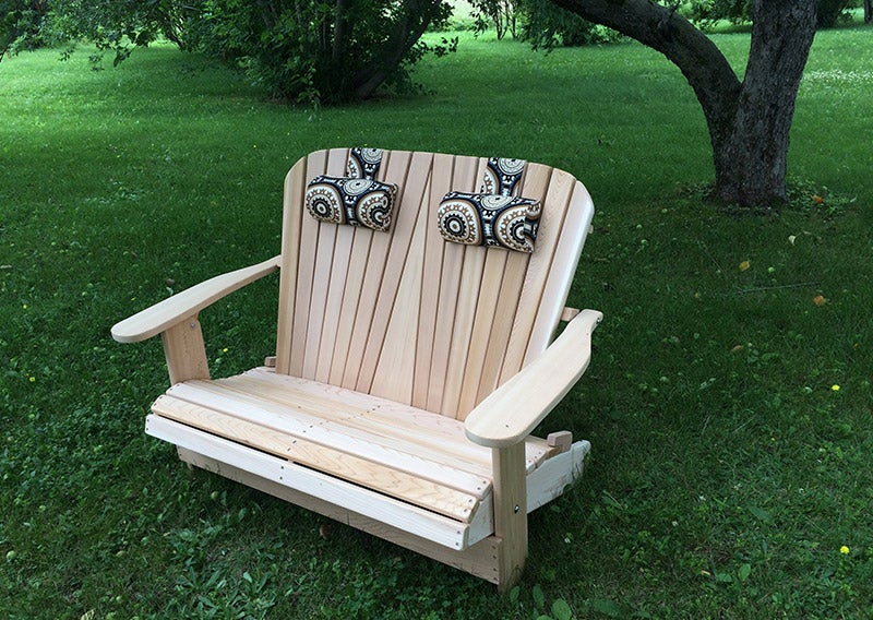 Royal Loveseat Adirondack Chair (Made - to - Order) - Ever Season Furniture