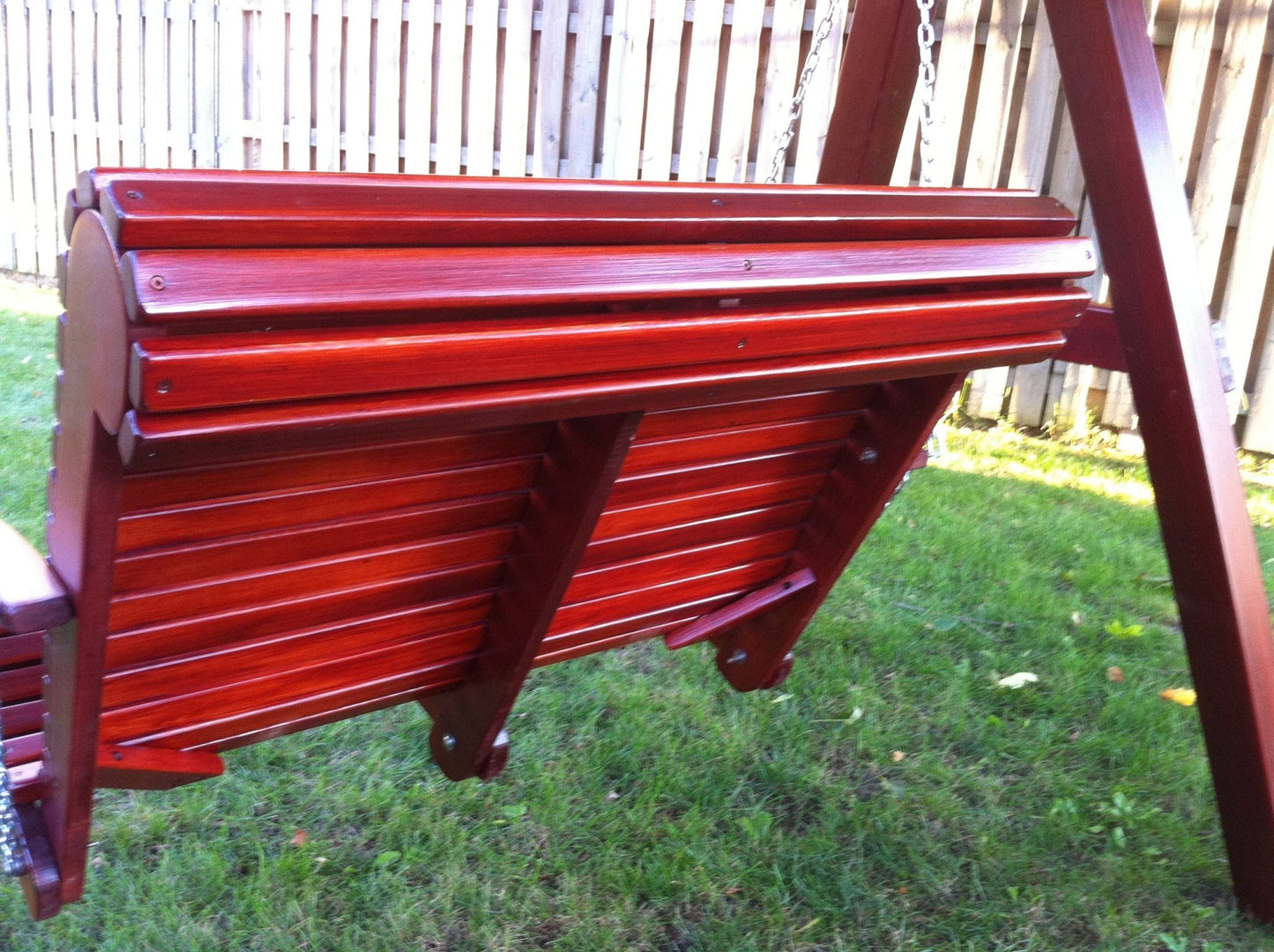 Lovers 2 - Person Bench Swing with Frame (Made - to - Order) - Ever Season Furniture