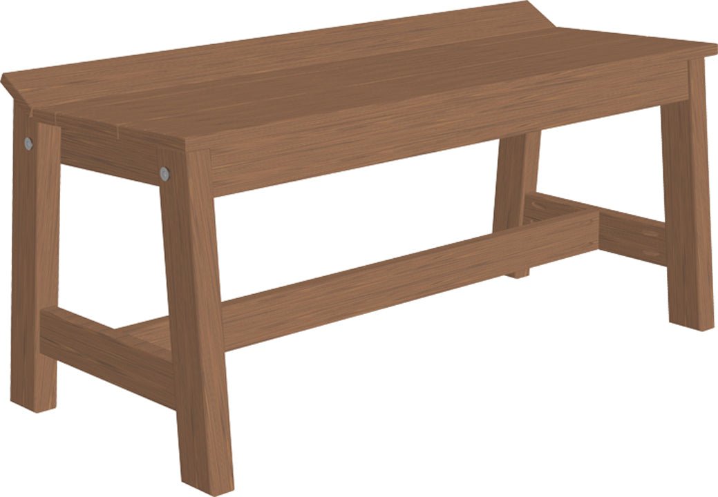 LuxCraft Café Dining Bench 41" - Ever Season Furniture