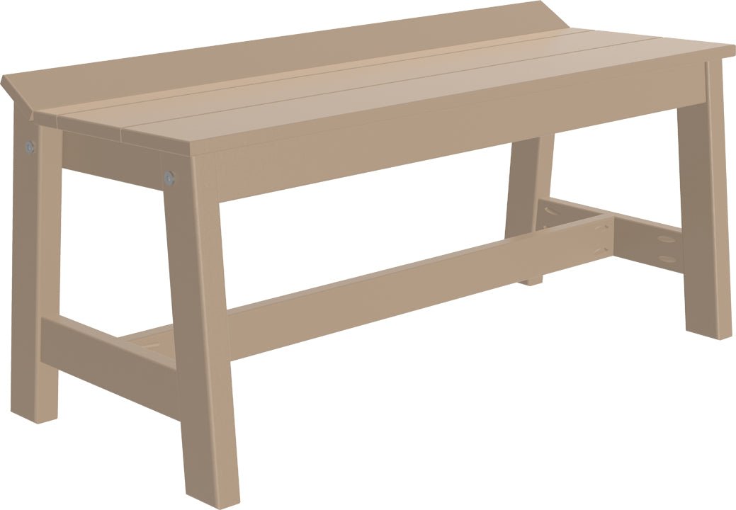 LuxCraft Café Dining Bench 41" - Ever Season Furniture