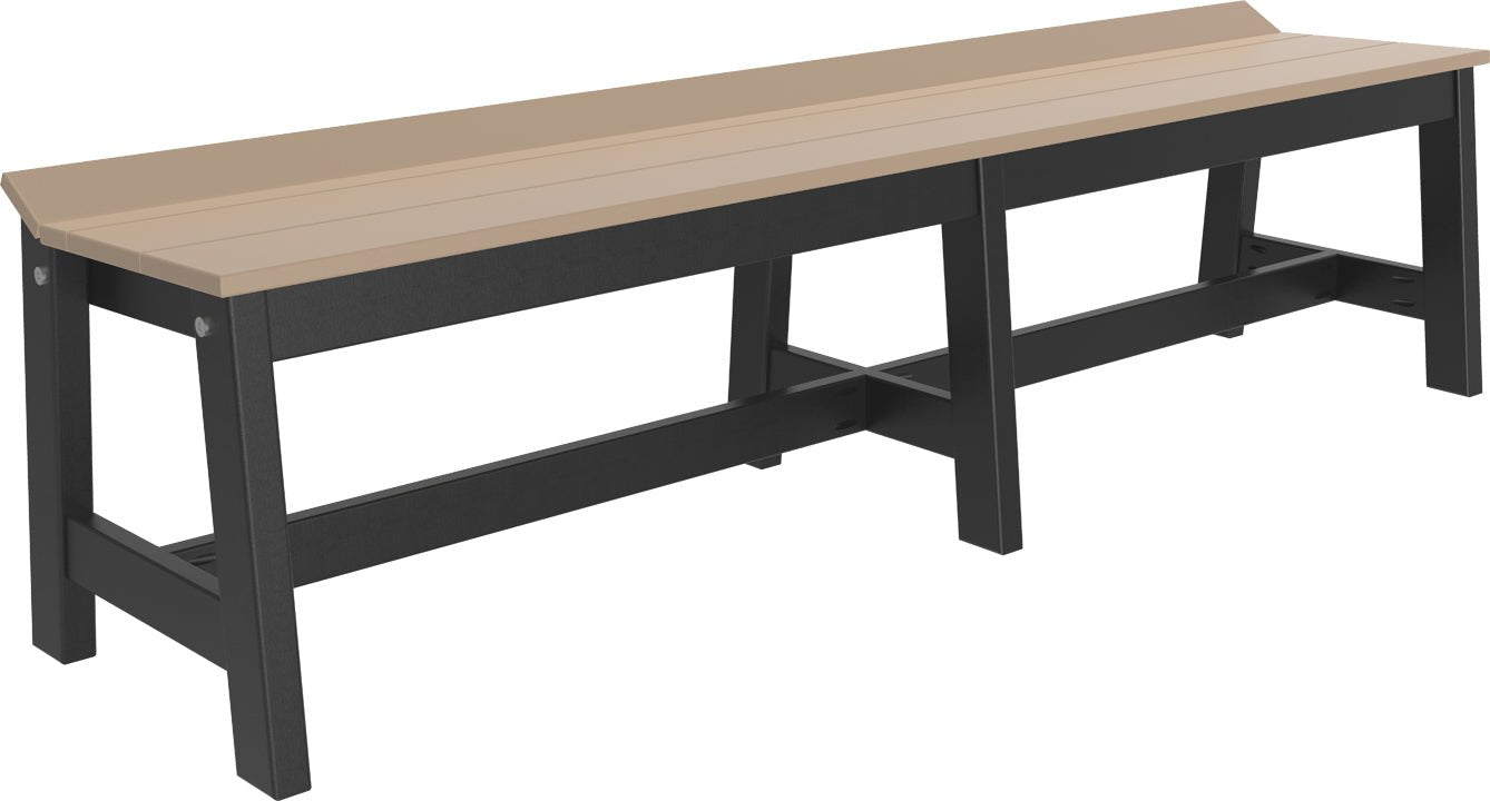 LuxCraft Café Dining Bench 72" - Ever Season Furniture