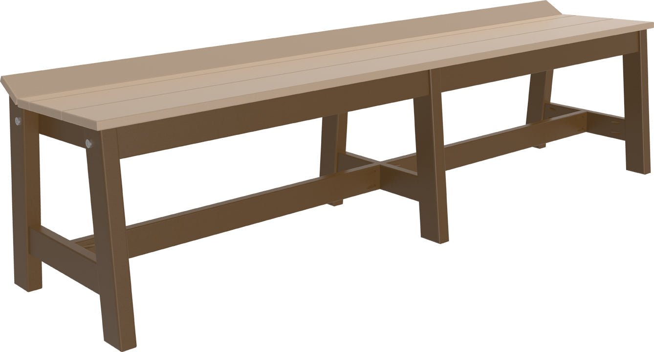 LuxCraft Café Dining Bench 72" - Ever Season Furniture