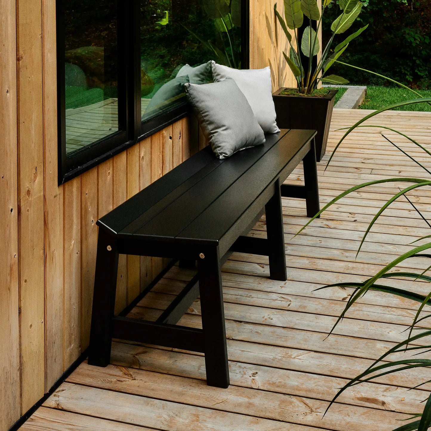 LuxCraft Café Dining Bench 72" - Ever Season Furniture