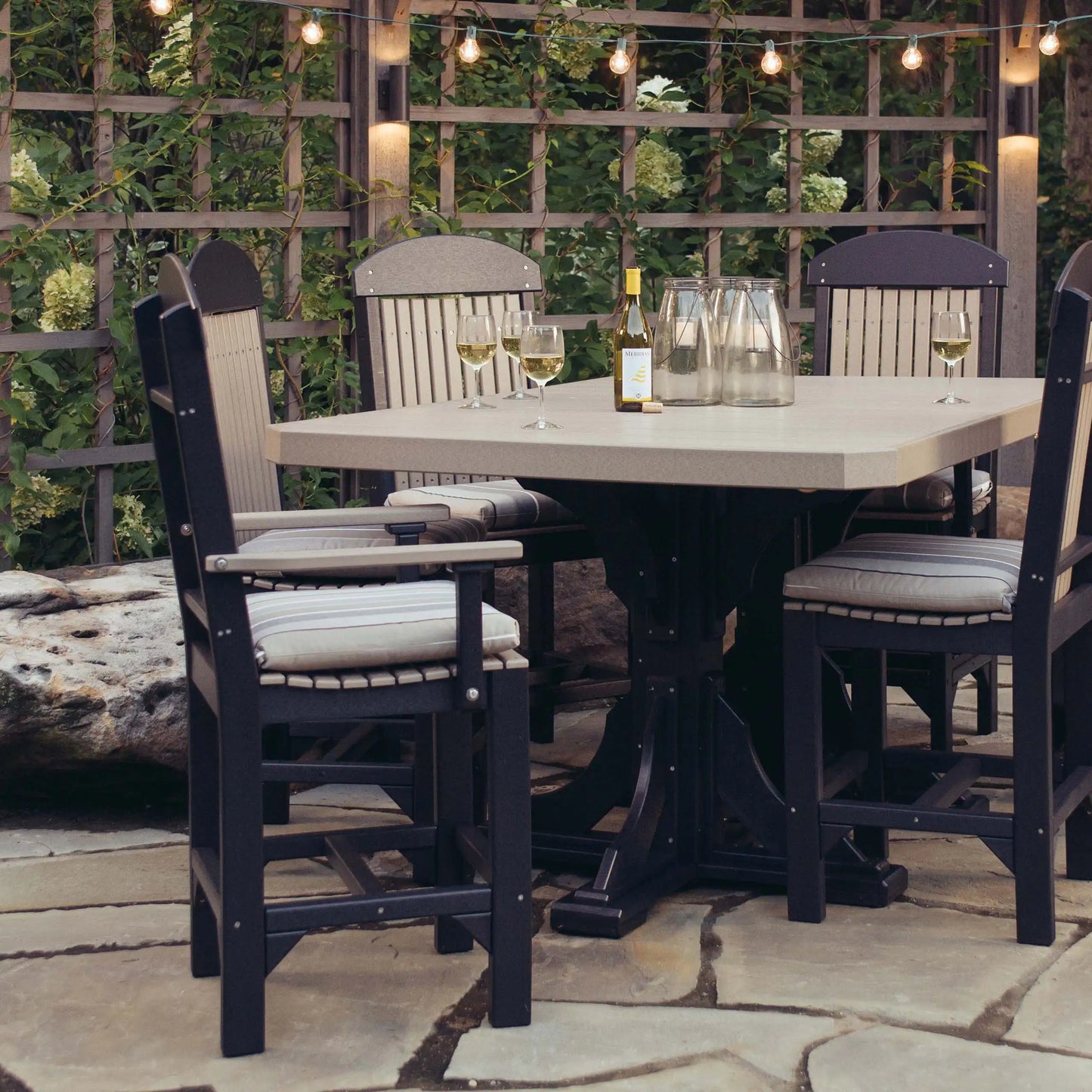 LuxCraft Dining Chair - Classic Arm Chair - Ever Season Furniture