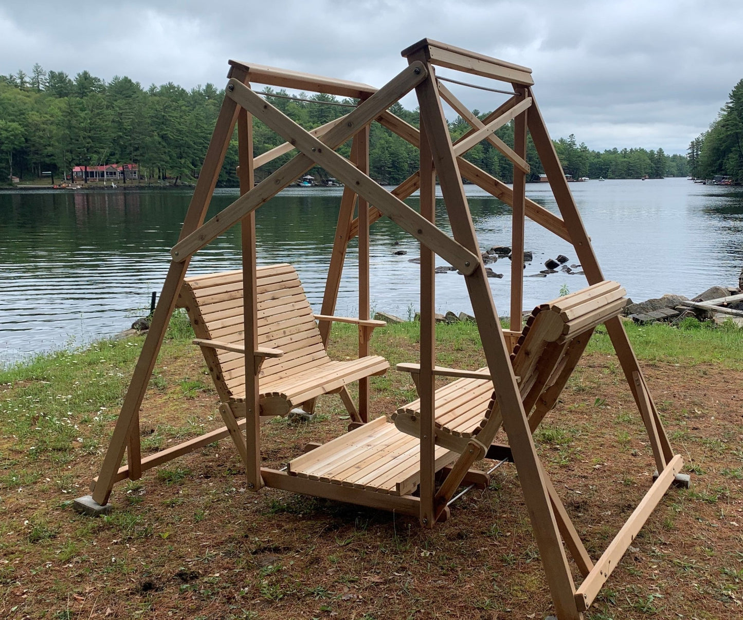 Classic 2 - Bench Garden Swing (Made - to - Order) - Ever Season Furniture