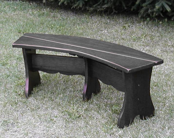 Curved Bench (Made - to - Order) - Ever Season Furniture
