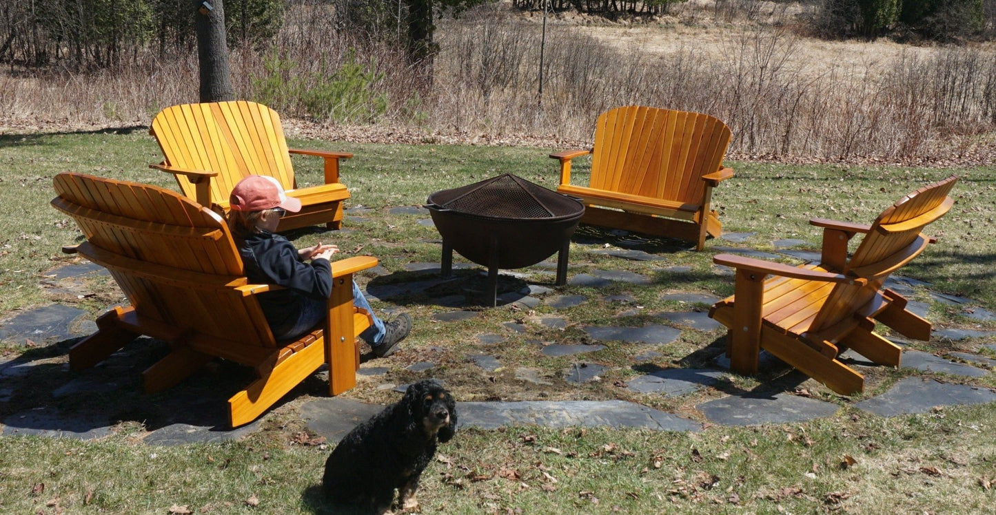 Royal Loveseat Adirondack Chair (Made - to - Order) - Ever Season Furniture