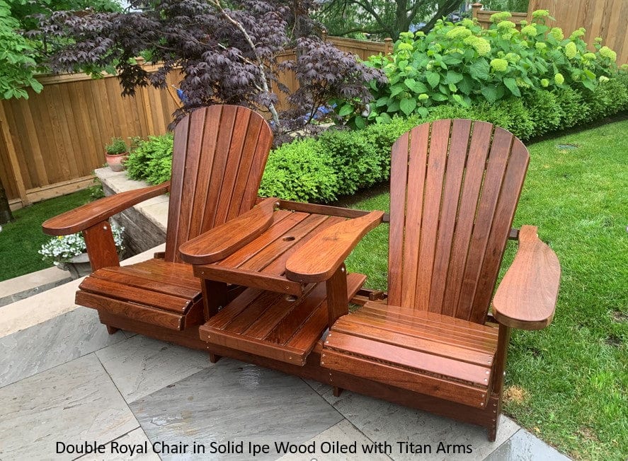 Double Royal Adirondack Chair (Made - to - Order) - Ever Season Furniture