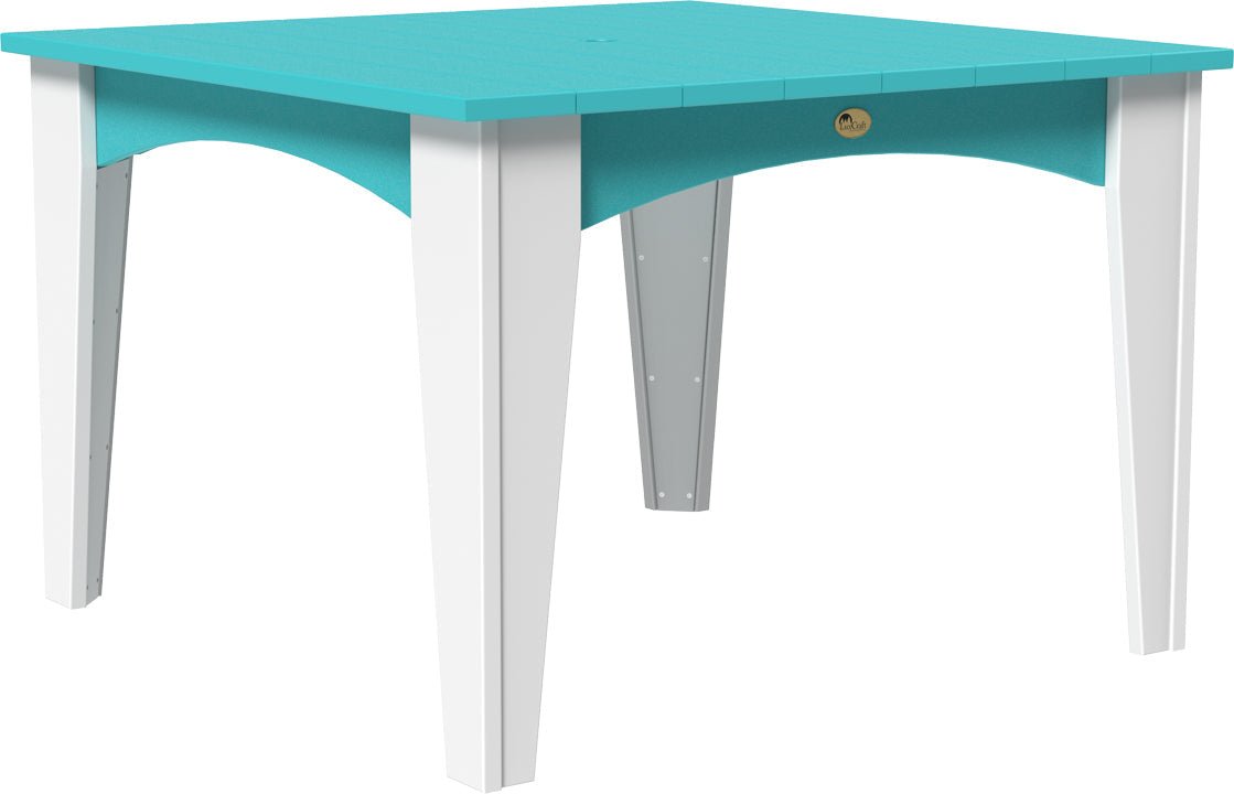 LuxCraft Island Dining Table (44" Square) - Ever Season Furniture