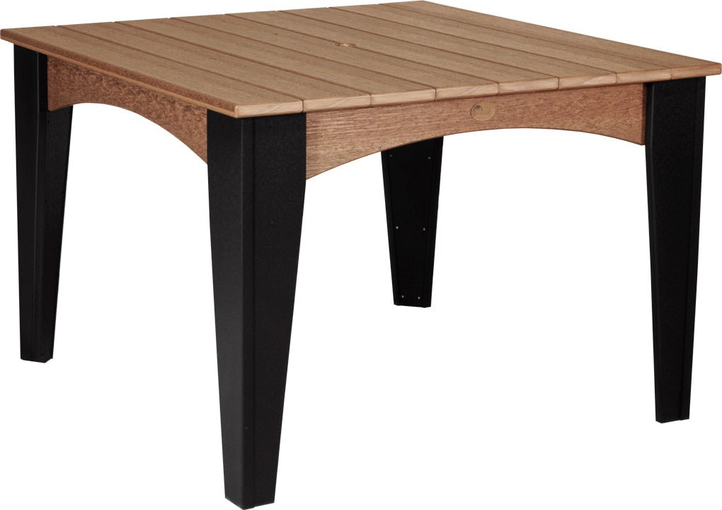 LuxCraft Island Dining Table (44" Square) - Ever Season Furniture