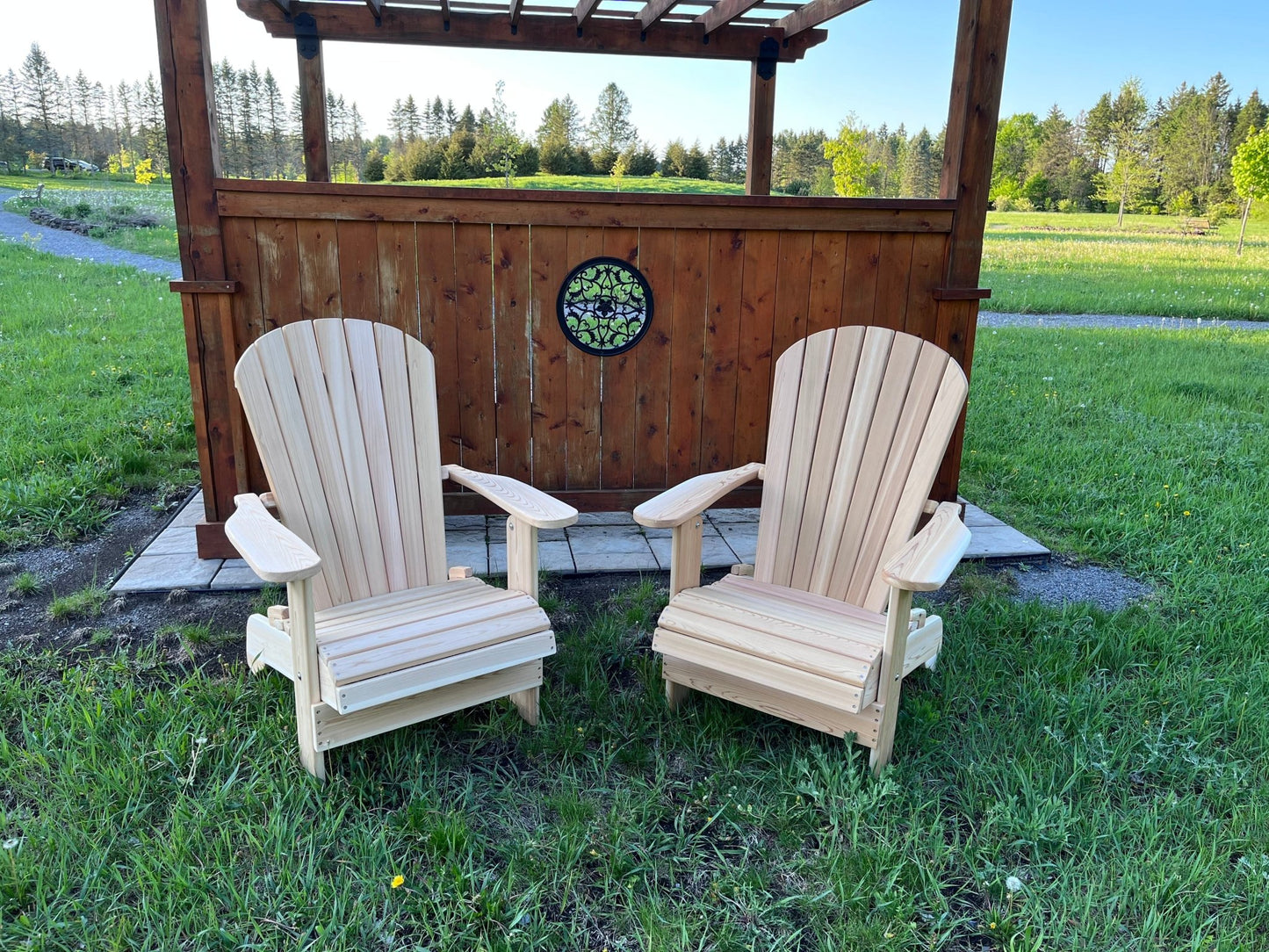 Royal Upright Adirondack Chair - Partial Kit (Made - to - Order) - Ever Season Furniture