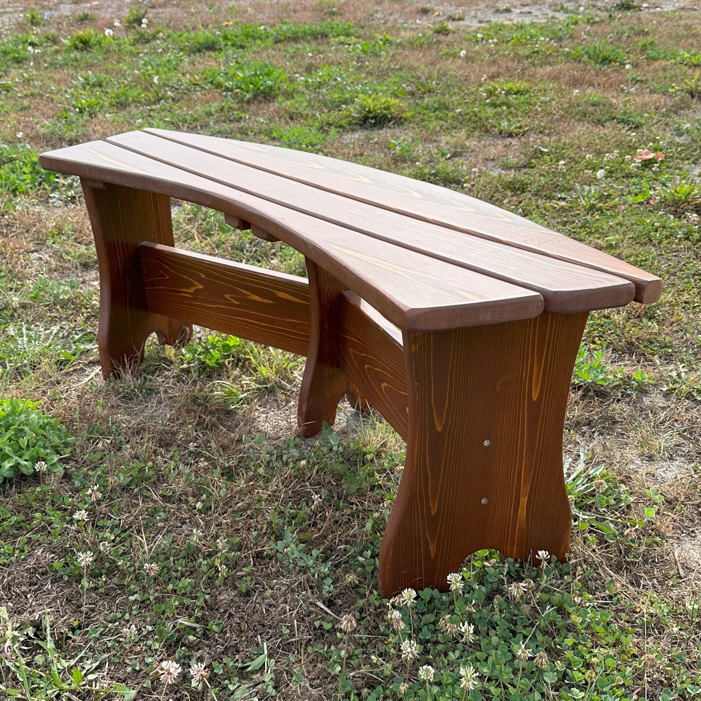 Curved Bench (Made - to - Order) - Ever Season Furniture