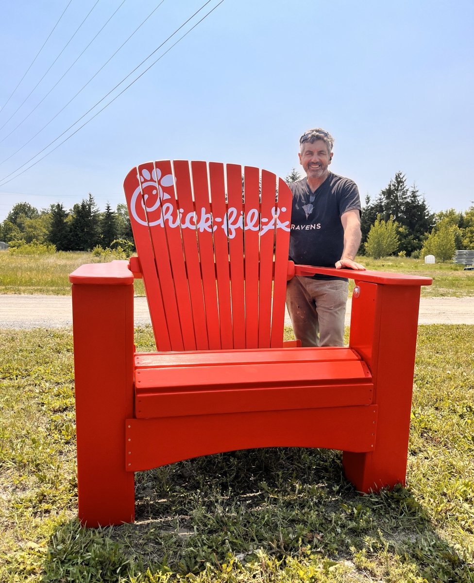 Traditional Giant Adirondack Chair (Made - to - Order) - Ever Season Furniture