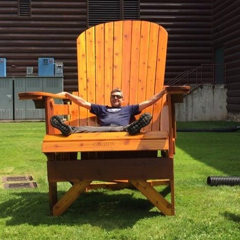 Traditional Giant Adirondack Chair (Made - to - Order) - Ever Season Furniture