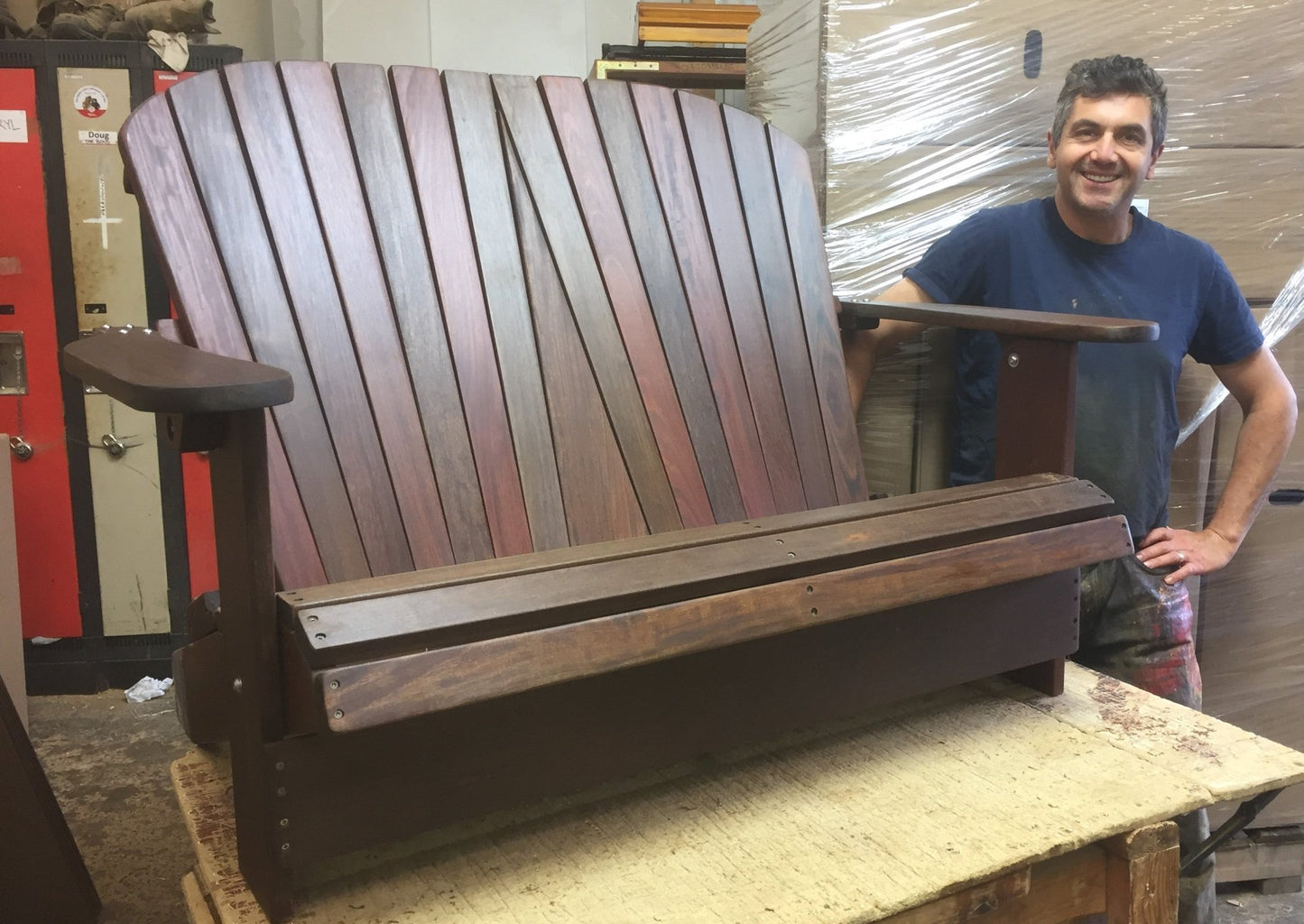 Royal Loveseat Adirondack Chair (Made - to - Order) - Ever Season Furniture