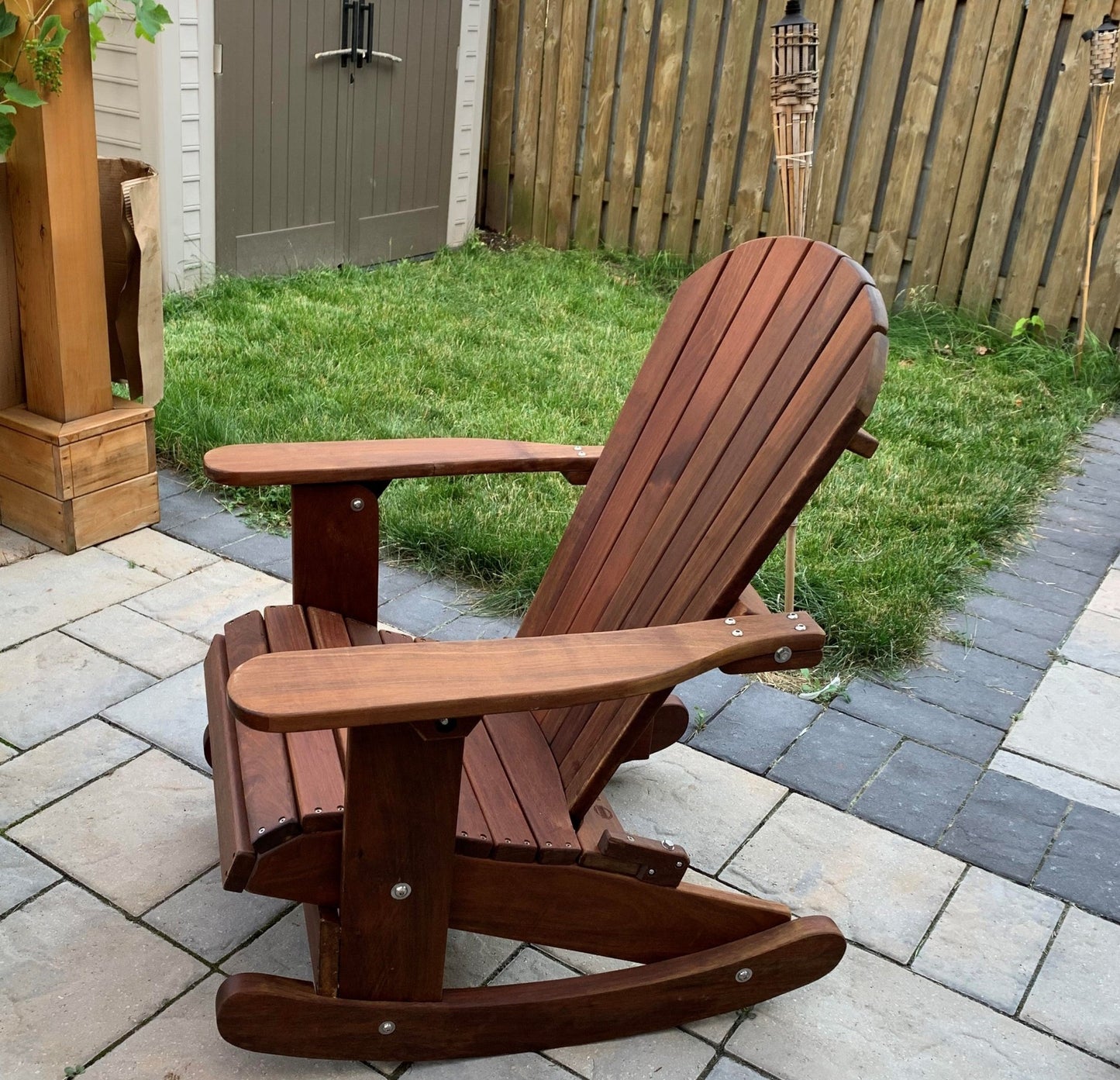 Royal Rocking Adirondack Chair (Made - to - Order) - Ever Season Furniture