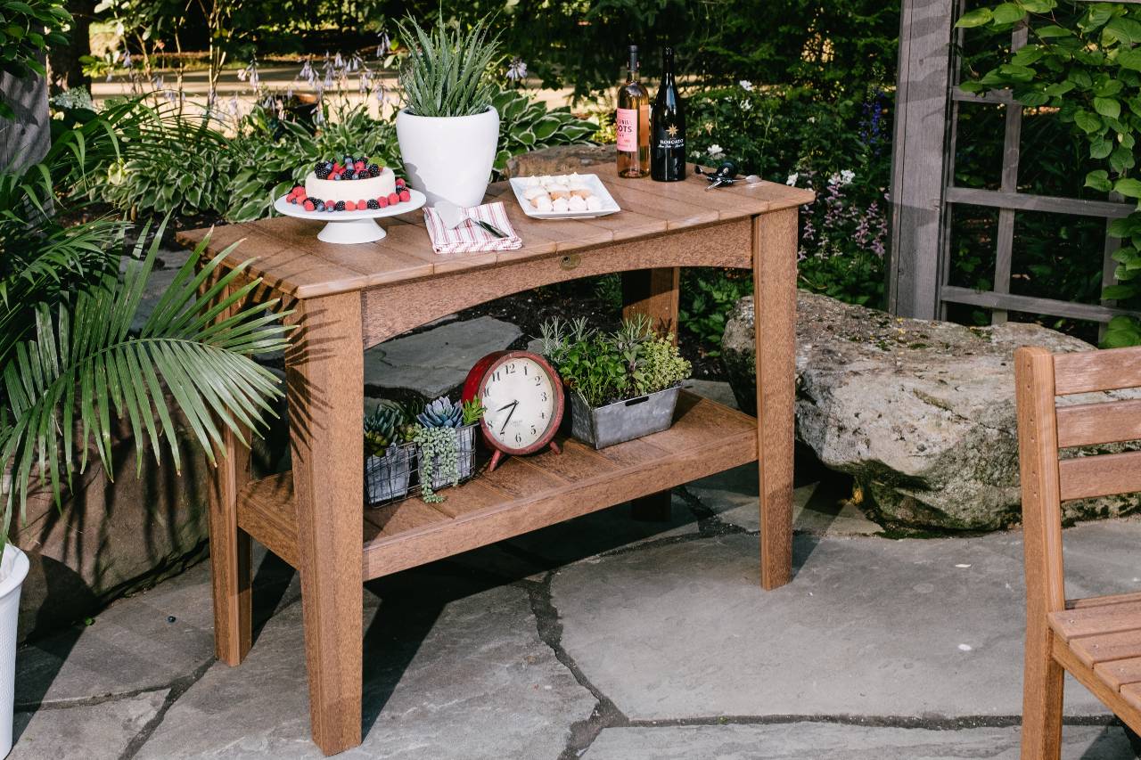 LuxCraft Island Buffet Table - Ever Season Furniture