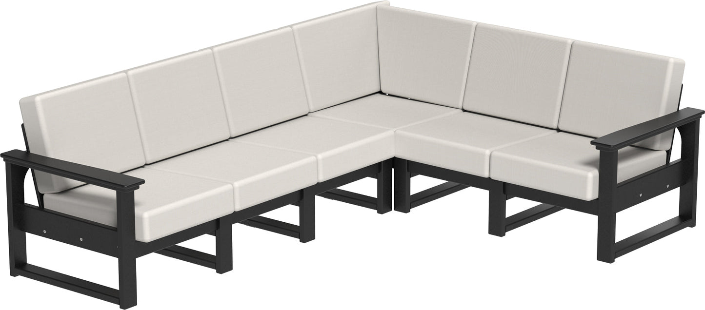 LuxCraft Lanai Deep Seating SECTIONAL - Ever Season Furniture