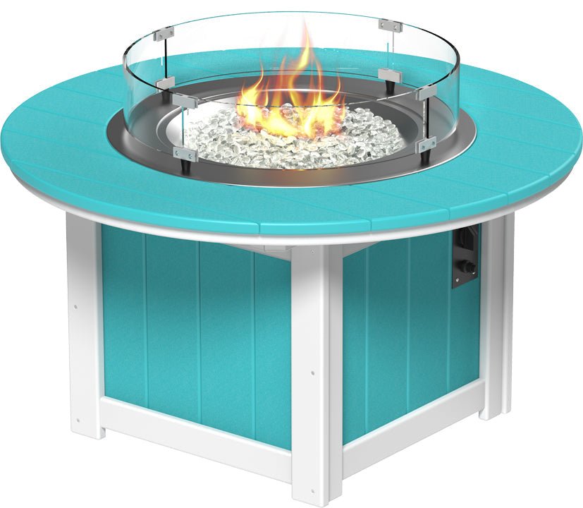 LuxCraft Lumin Fire Pit 46" Round - Ever Season Furniture