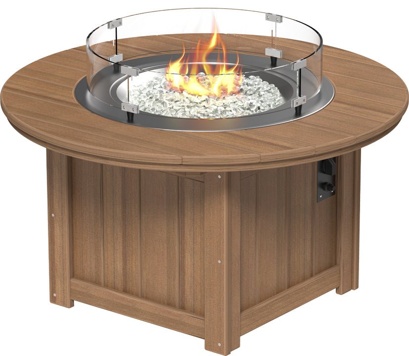 LuxCraft Lumin Fire Pit 46" Round - Ever Season Furniture