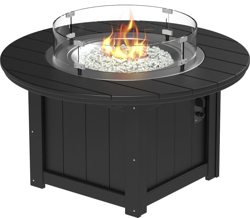 LuxCraft Lumin Fire Pit 46" Round - Ever Season Furniture