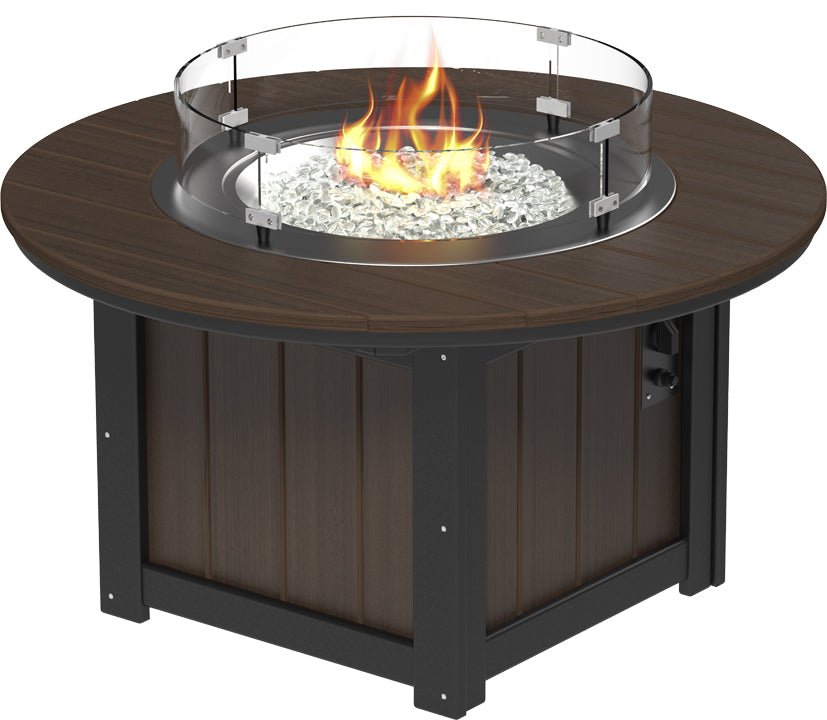 LuxCraft Lumin Fire Pit 46" Round - Ever Season Furniture