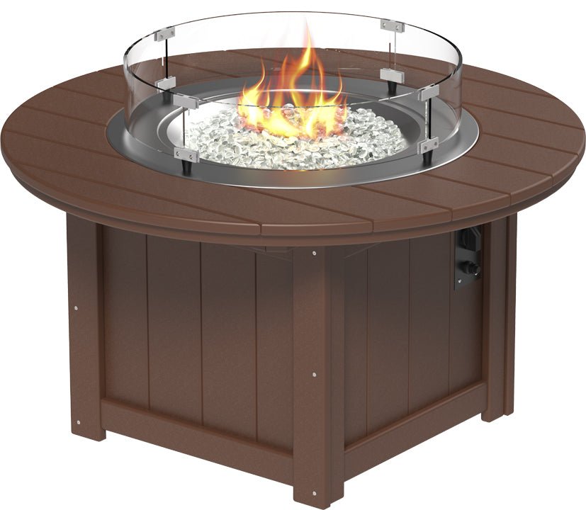 LuxCraft Lumin Fire Pit 46" Round - Ever Season Furniture