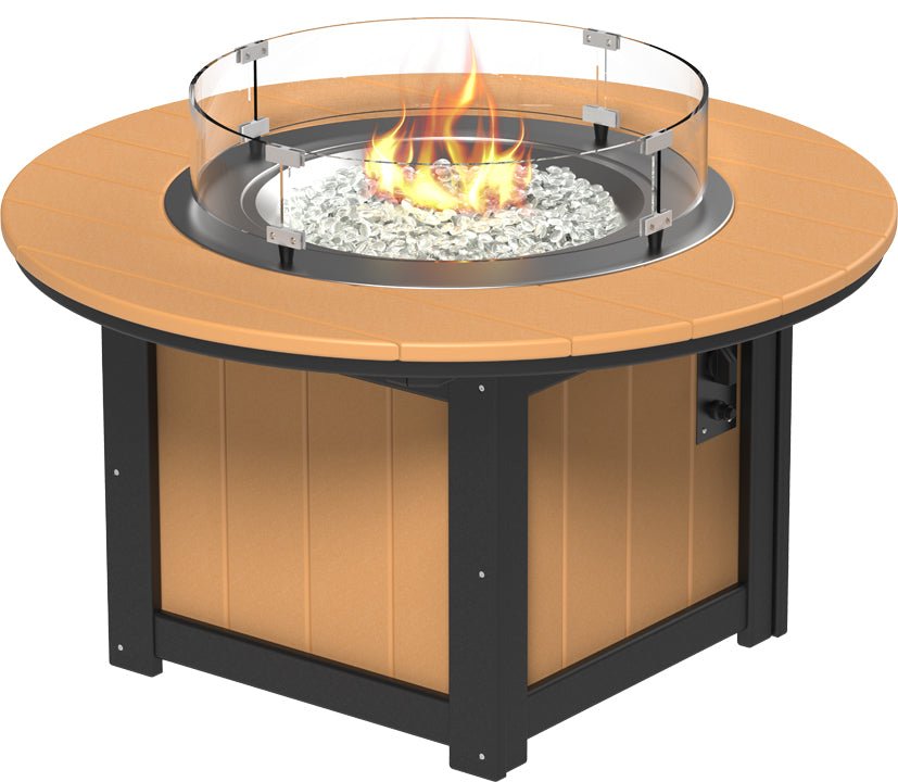 LuxCraft Lumin Fire Pit 46" Round - Ever Season Furniture