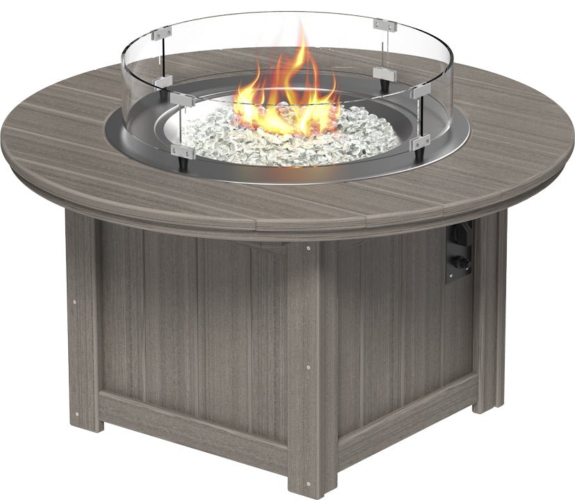 LuxCraft Lumin Fire Pit 46" Round - Ever Season Furniture