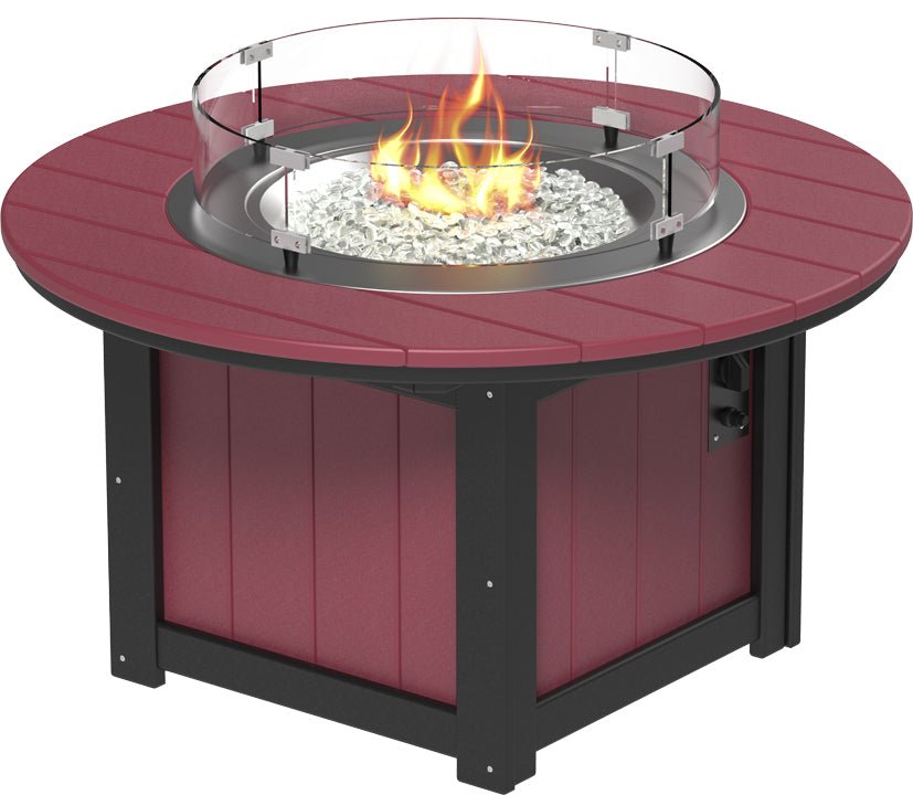 LuxCraft Lumin Fire Pit 46" Round - Ever Season Furniture
