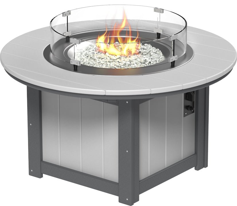LuxCraft Lumin Fire Pit 46" Round - Ever Season Furniture